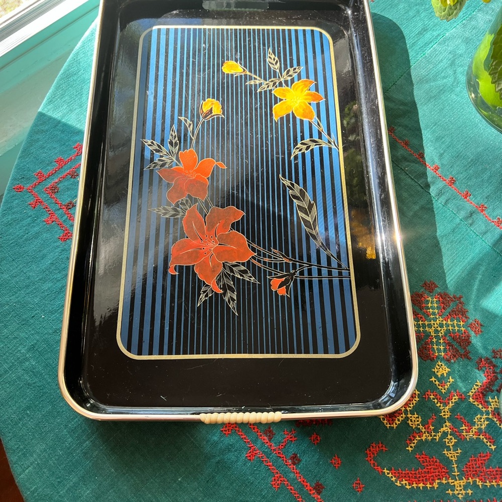 Stunning Vintage Acrylic Tray made in Japan